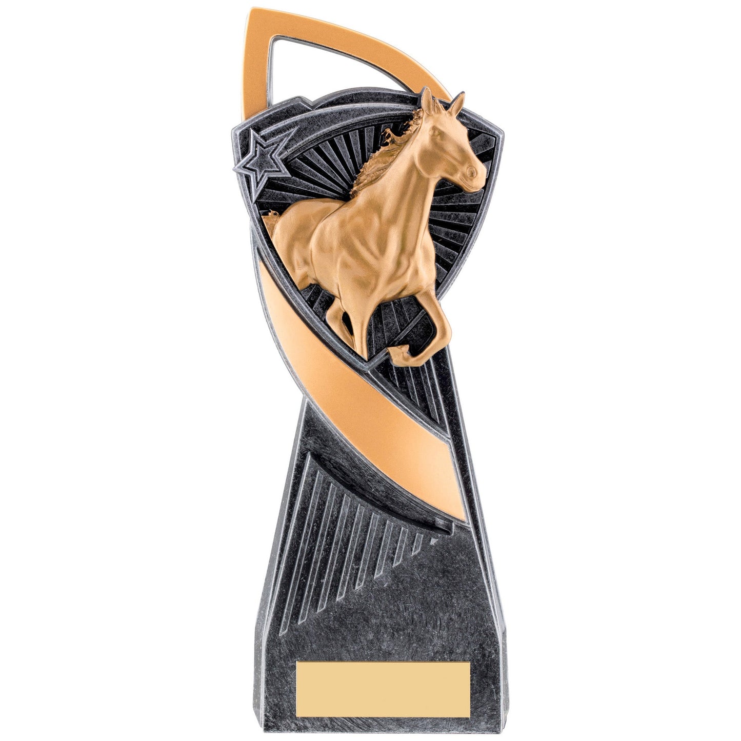 8.25" EQUESTRIAN UTOPIA TROPHY 21cm