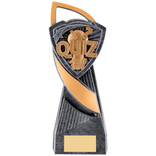 9.5" UTOPIA QUIZ TROPHY 24cm