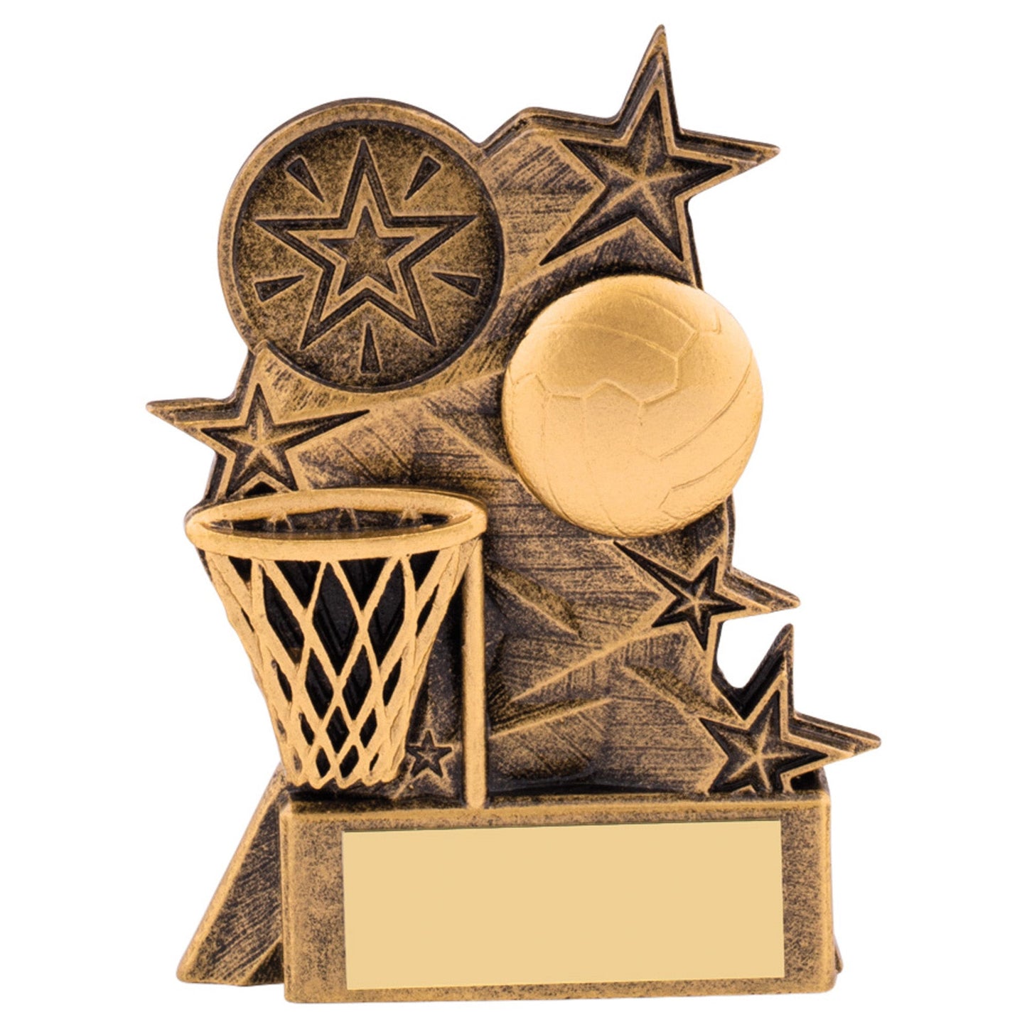 3.75" ASTRA NETBALL STARS AWARD 10cm