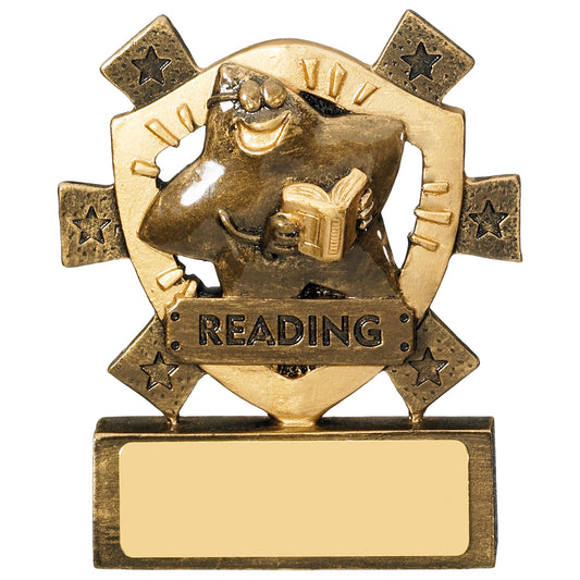 3 1/8" READING MINI SHIELD 8cm