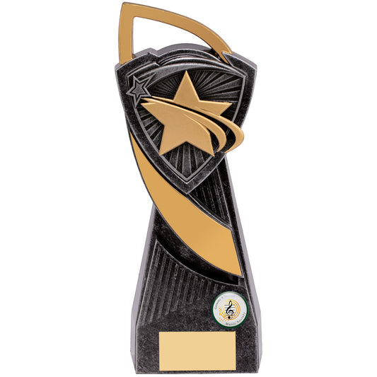 9.5" UTOPIA STAR TROPHY 24cm