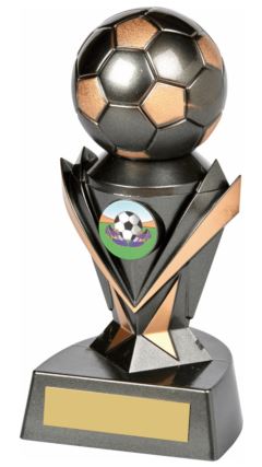 Gunmetal Silver football "Avatar" Ant Silver 18cm