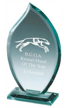 Premium Jade Glass Flame Stand (In Presentation Case) Jade 15.5cm