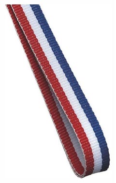 10mm Medal Ribbon Red 1cm