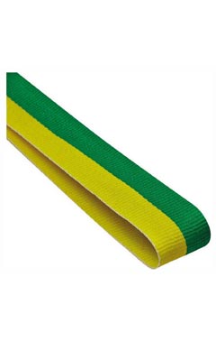 22mm Medal Ribbon Yellow 2.2cm