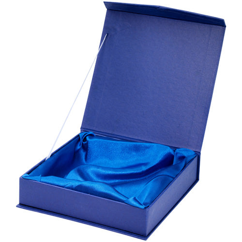 Blue Presentation Box For Salvers - 160 X 160 X 35Mm (Fits 6In Salver)