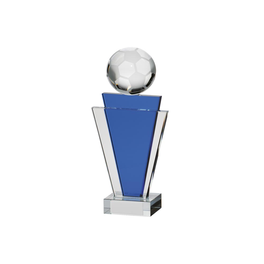 Gauntlet Football Crystal Award 160mm