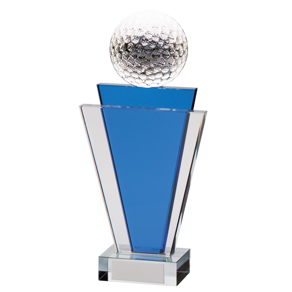 Gauntlet Golf Crystal Award 160mm