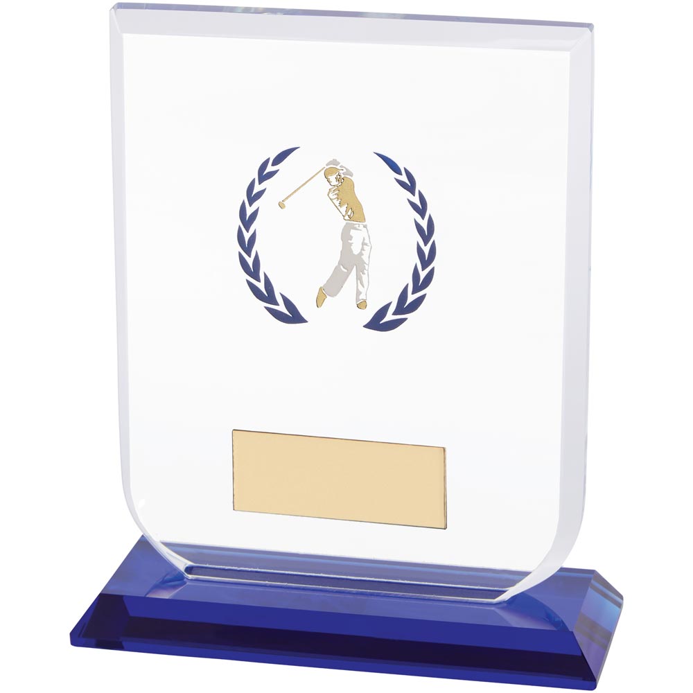 Gladiator Male Golf Glass Award 120mm