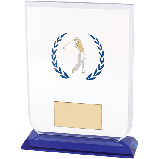 Gladiator Male Golf Glass Award 140mm