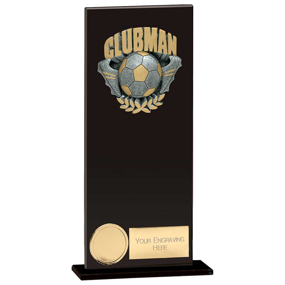 Euphoria Hero Clubman Glass Award Jet Black 200mm