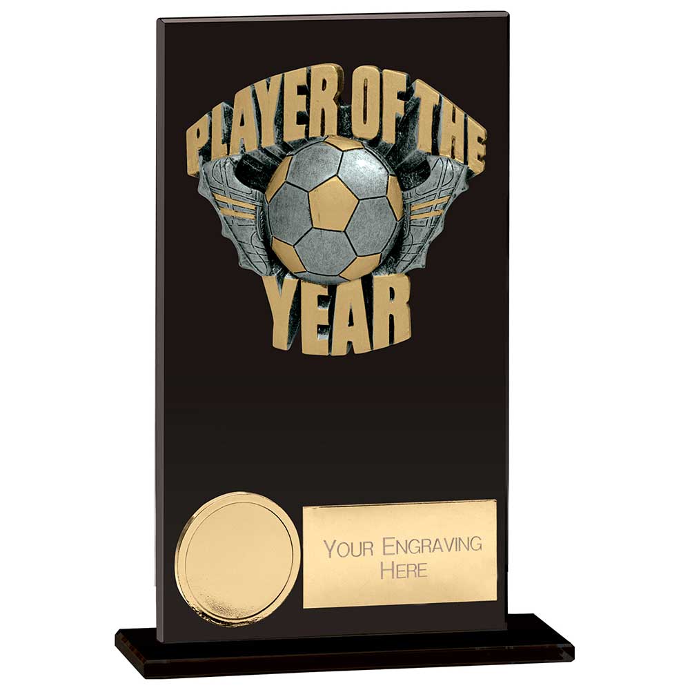 Euphoria Hero Player of Year Glass Award Jet Black 140mm