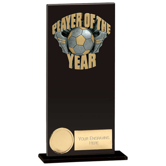 Euphoria Hero Player of Year Glass Award Jet Black 180mm