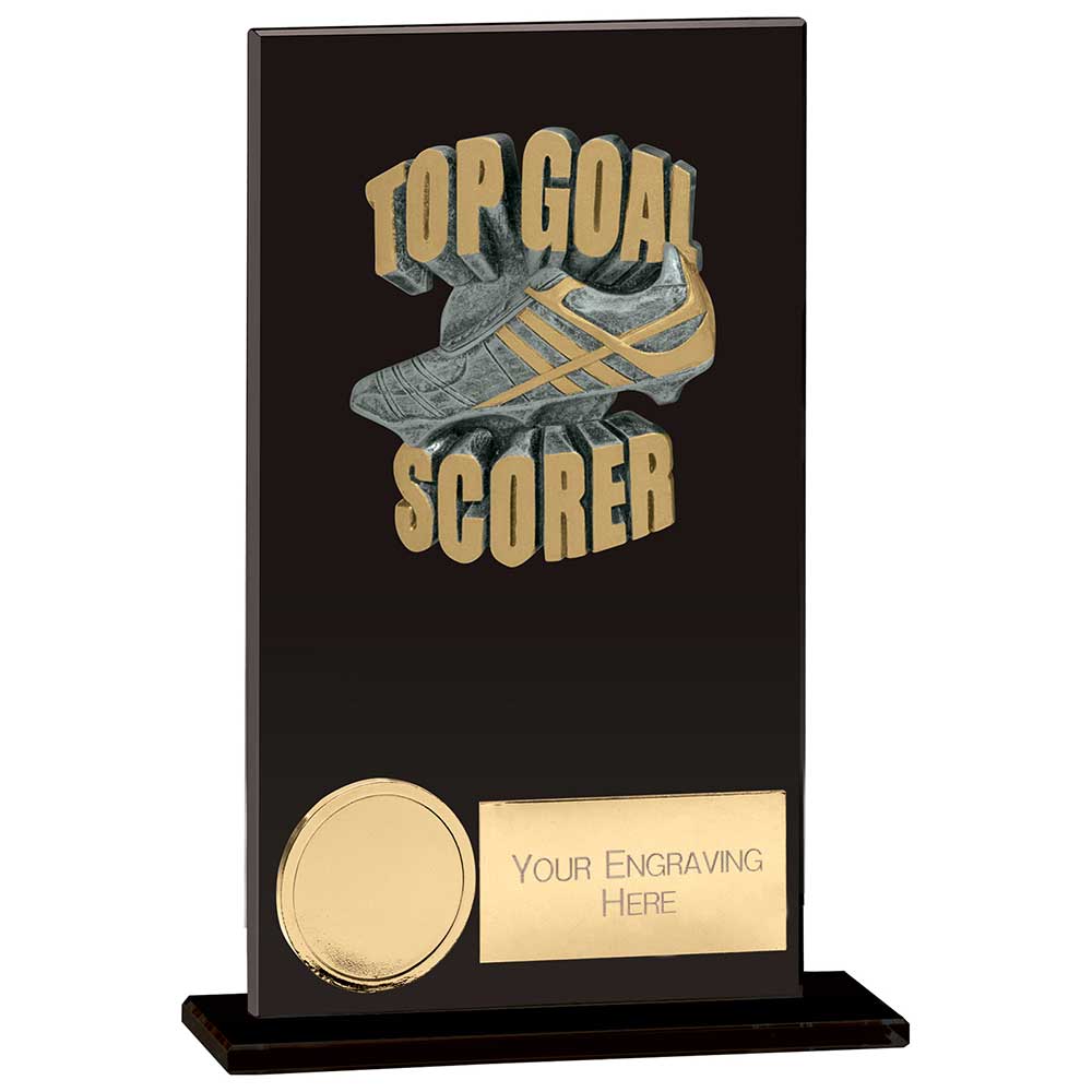 Euphoria Hero Top Scorer Glass Award Jet Black 140mm