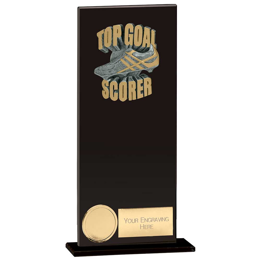 Euphoria Hero Top Scorer Glass Award Jet Black 200mm