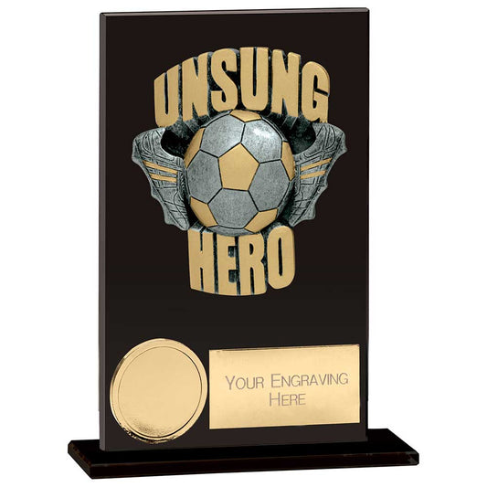 Euphoria Hero Unsung Hero Glass Award Jet Black 125mm