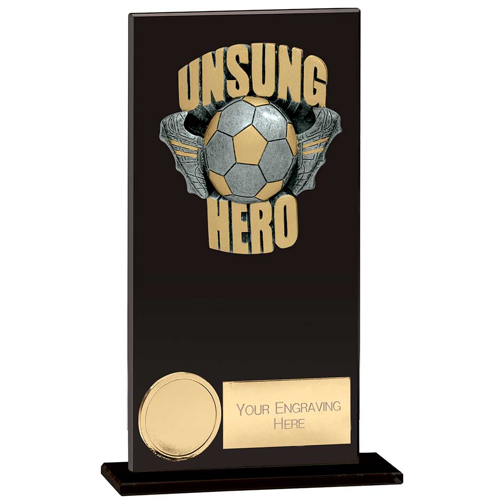 Euphoria Hero Unsung Hero Glass Award Jet Black 160mm