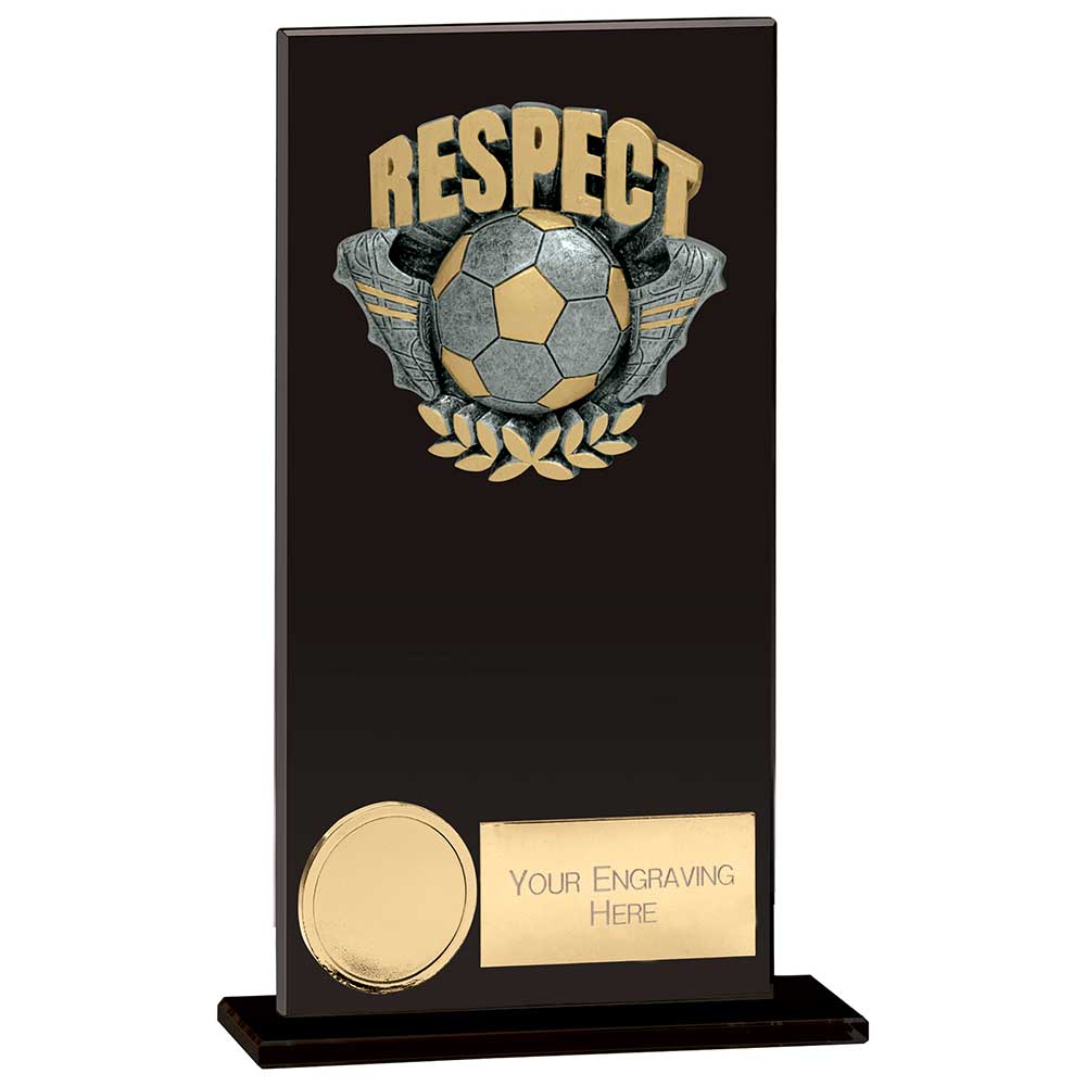 Euphoria Hero Respect Glass Award Jet Black 160mm