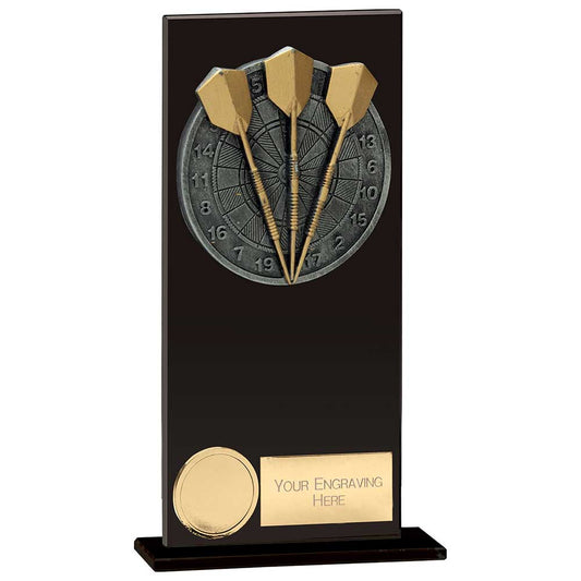 Euphoria Hero Darts Glass Award Jet Black 180mm