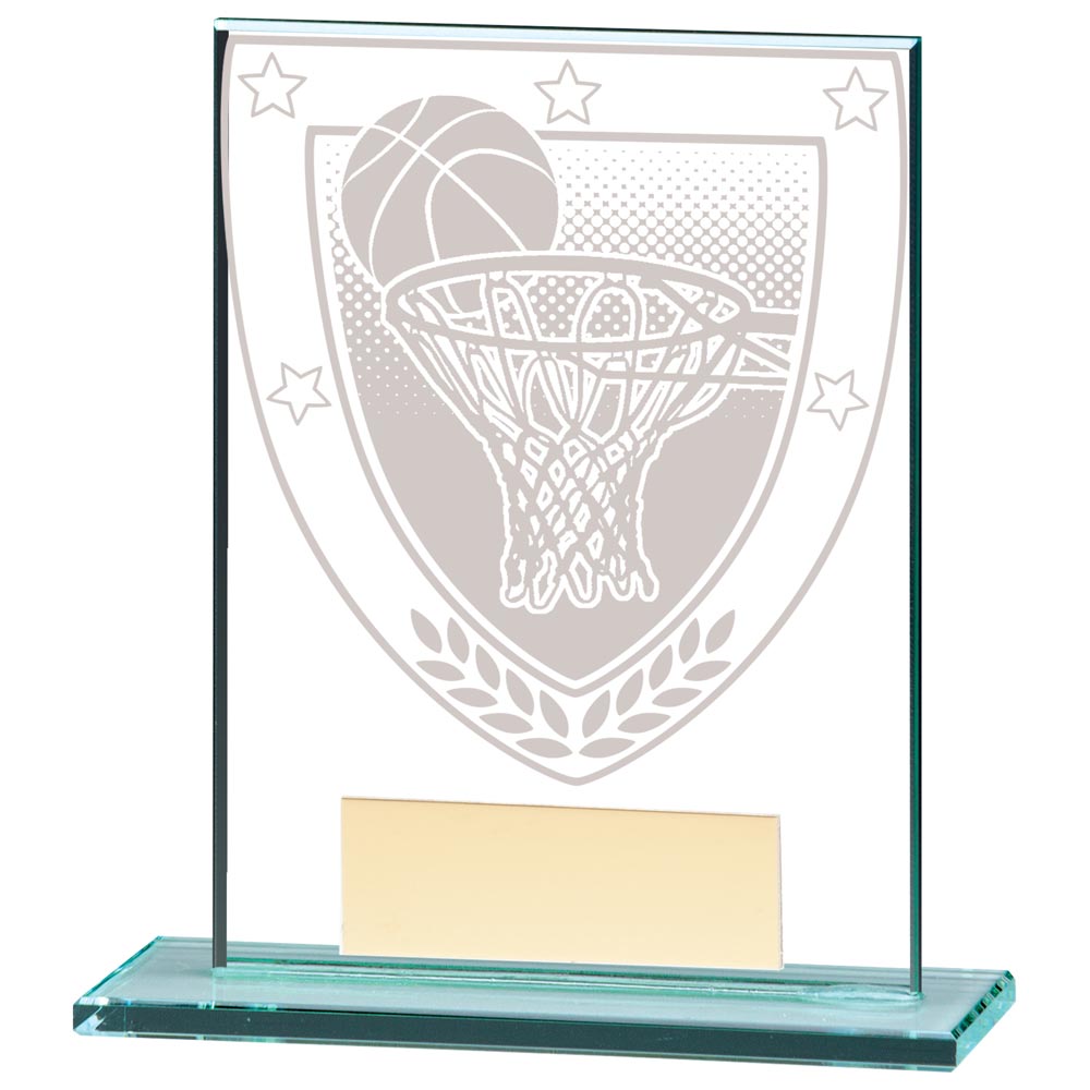 Millennium Basketball Jade Glass Award 110mm