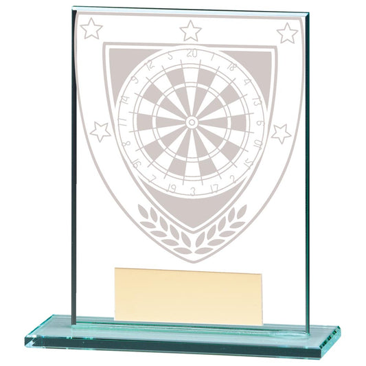 Millennium Darts Jade Glass Award 110mm