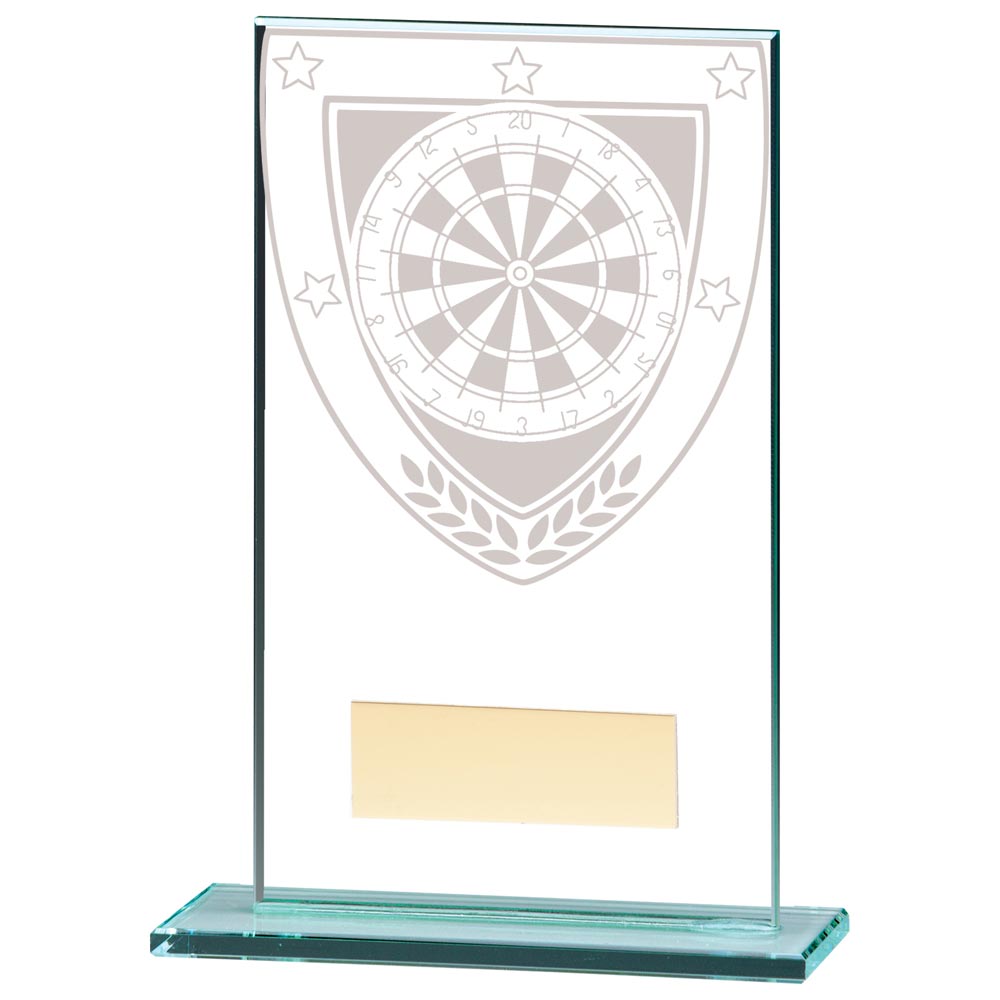 Millennium Darts Jade Glass Award 140mm