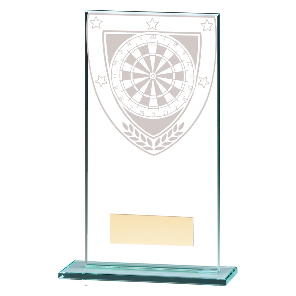 Millennium Darts Jade Glass Award 160mm