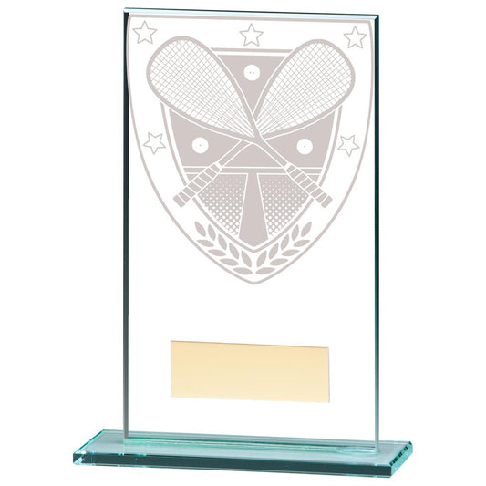 Millennium Squash Jade Glass Award 140mm