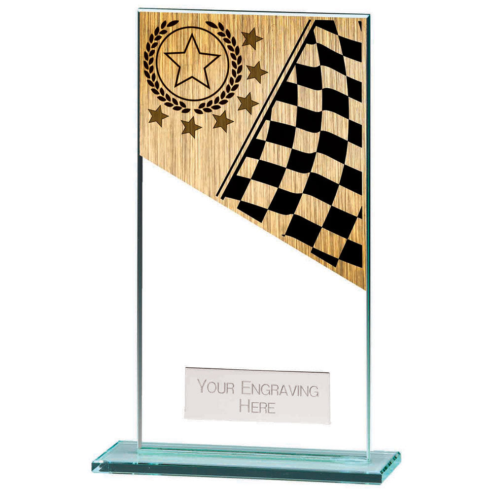 Mustang Motorsports Jade Glass Award 140mm