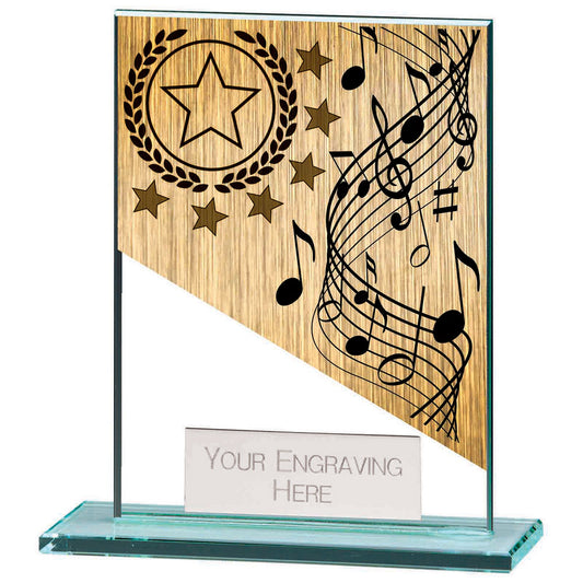 Mustang Music Jade Glass Award 110mm