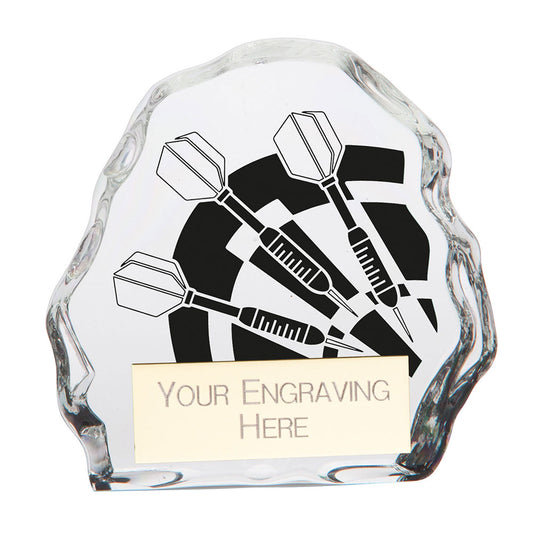 Mystique Darts Glass Award 75mm