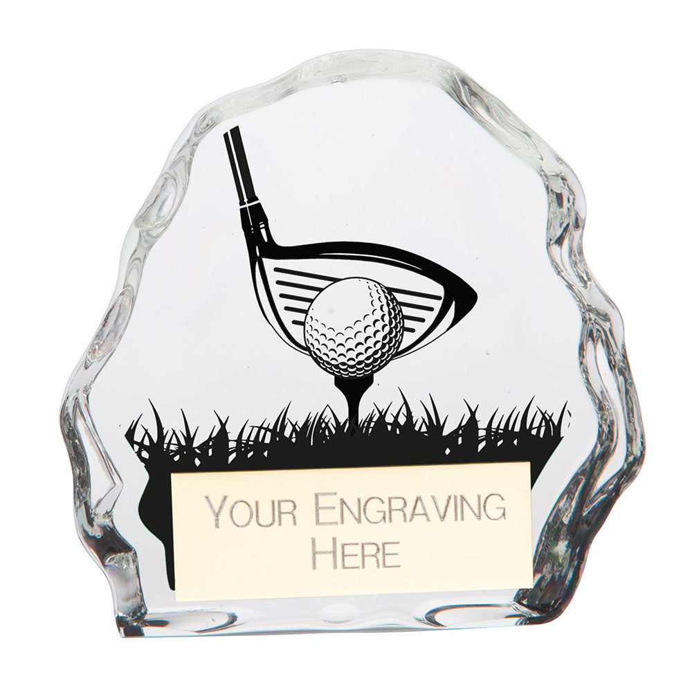 Mystique Golf Glass Award 90mm