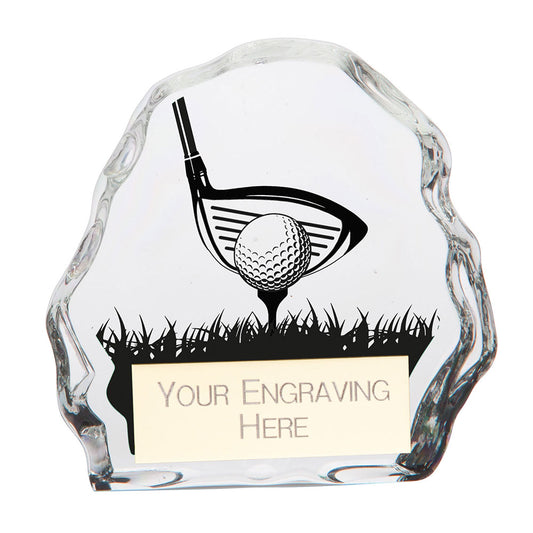 Mystique Golf Glass Award 90mm