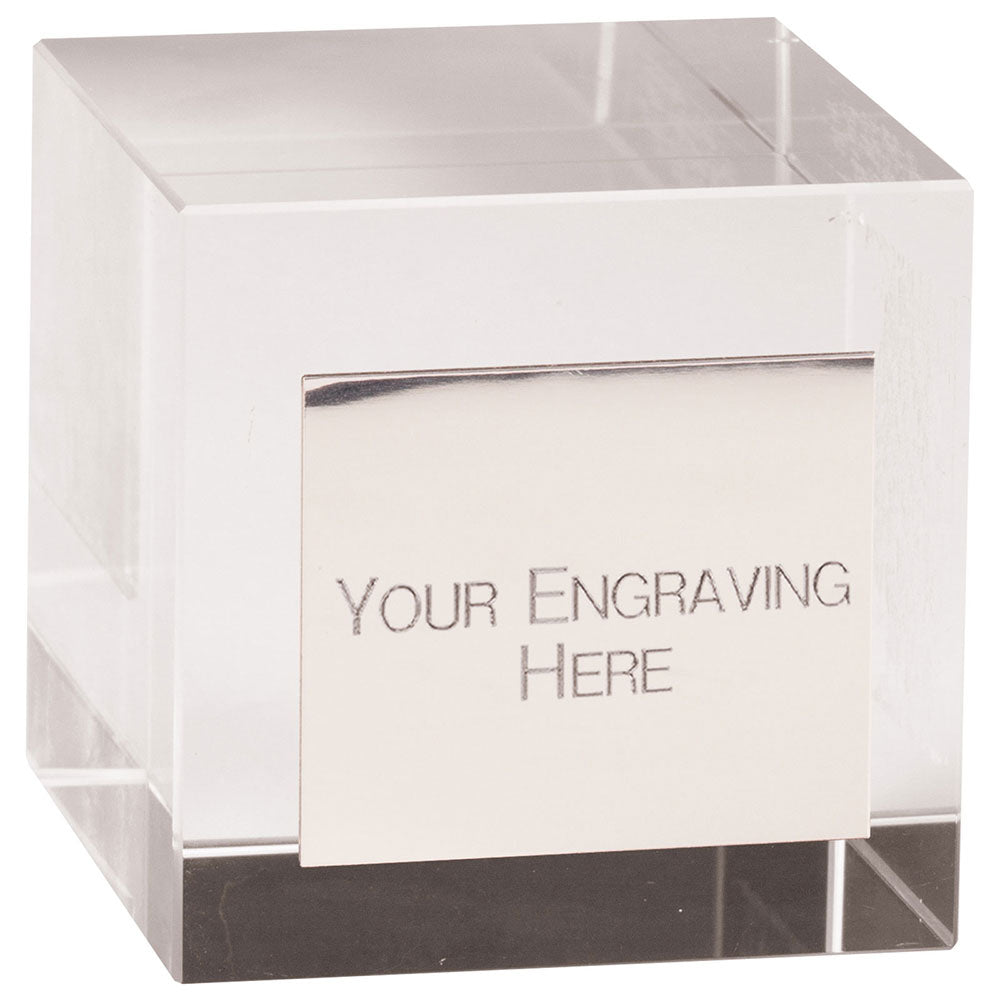 Mentor Multisport Block Crystal Award 50mm