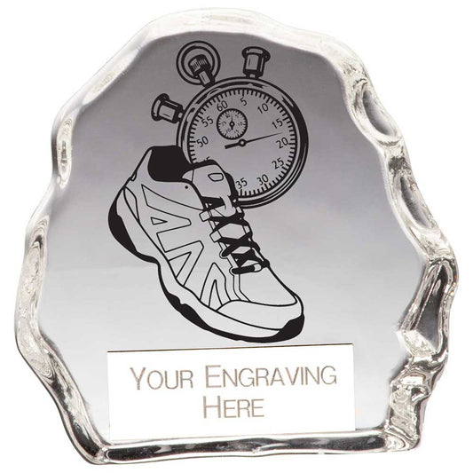 Mystique Running Glass Award 90mm