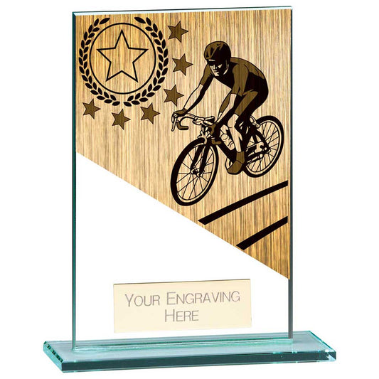 Mustang Cycling Jade Glass Award 160mm