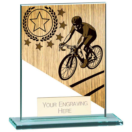 Mustang Cycling Jade Glass Award 180mm