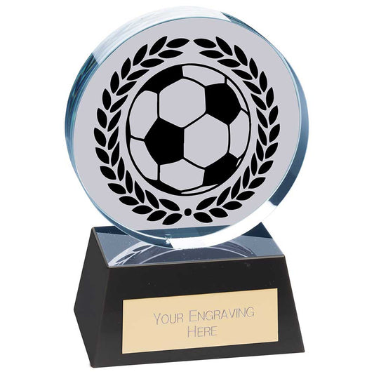 Emperor Football Crystal Award 125mm