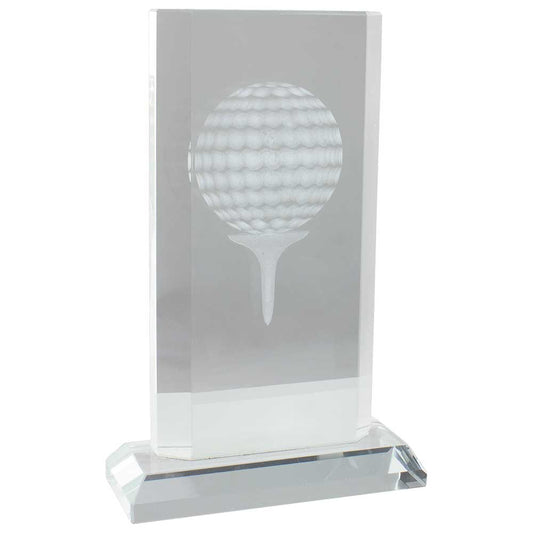 Motivation Golf Crystal Award 165mm