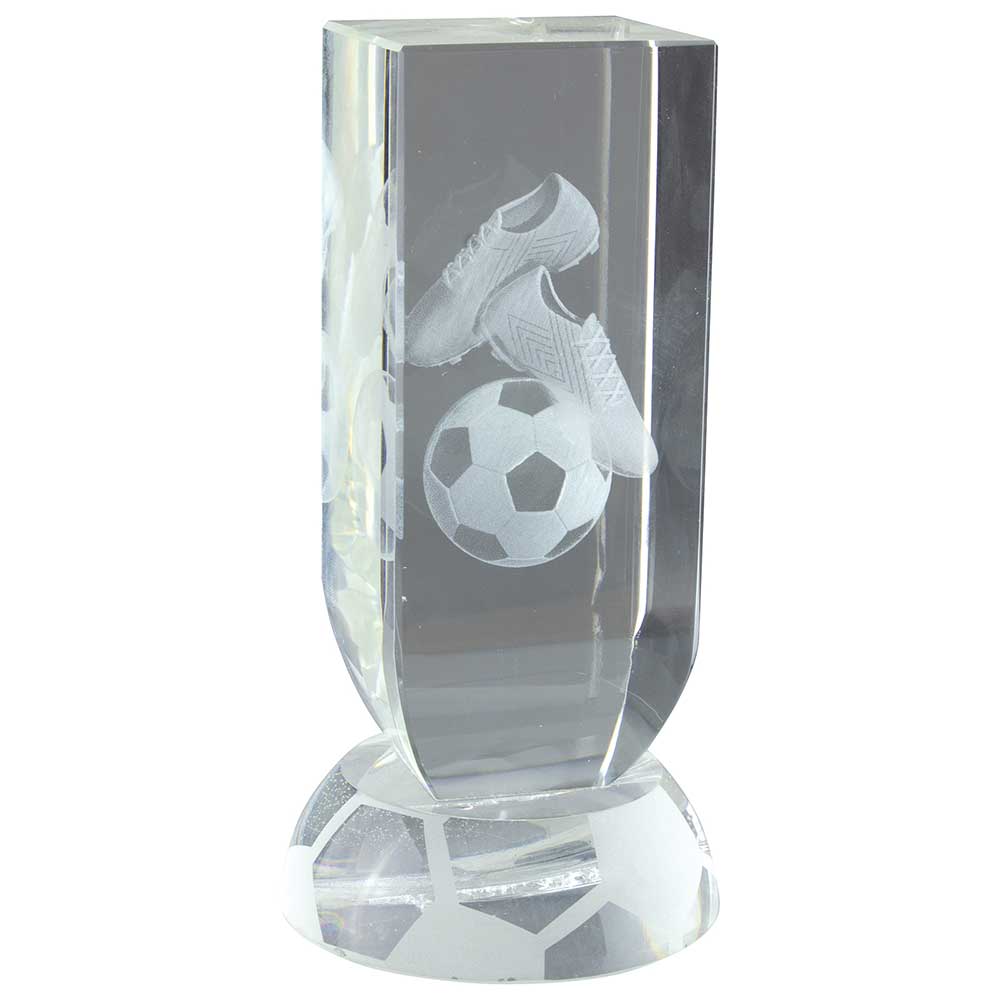 Arclight Football Crystal Award 140mm