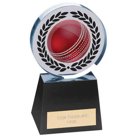 Emperor Cricket Crystal Award 155mm