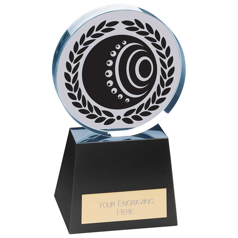 Emperor Lawn Bowls Crystal Award 155mm