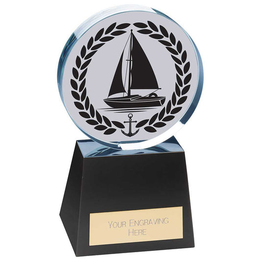 Emperor Sailing Crystal Award 155mm