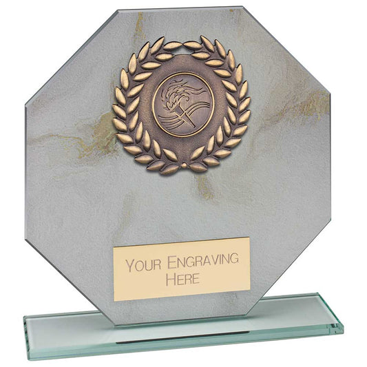 Quarry Marble Multisport Jade Glass White 145mm