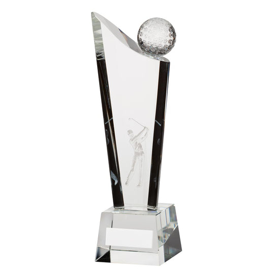 Capture Crystal Golf Award 220mm