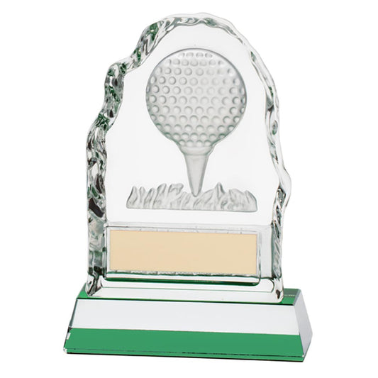 Challenger Golf Ball Glass Award 130mm