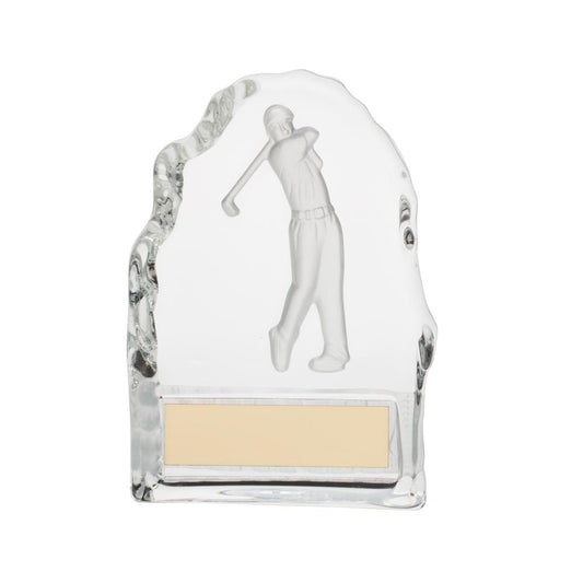 Challenger Golf Glass Award 110mm