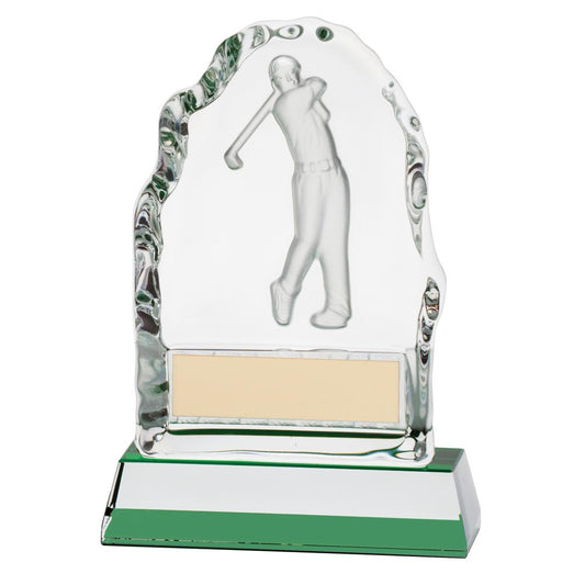 Challenger Golf Glass Award 130mm