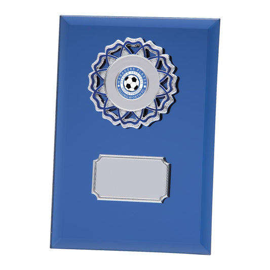 Mirage Multisport Mirror Plaque Blue 200mm