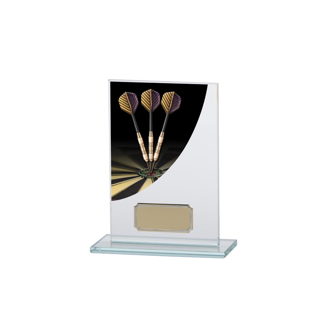 Colour Curve Darts Jade Glass Award 140mm